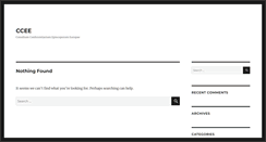 Desktop Screenshot of ccee.ch